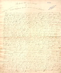 Mailed to Jefferson by Farmer with His Letter of October 4